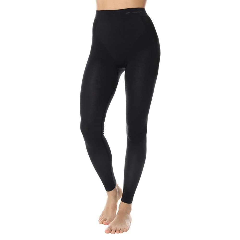 Legginsy termoaktywne damskie Brubeck Comfort Wool - Czarne