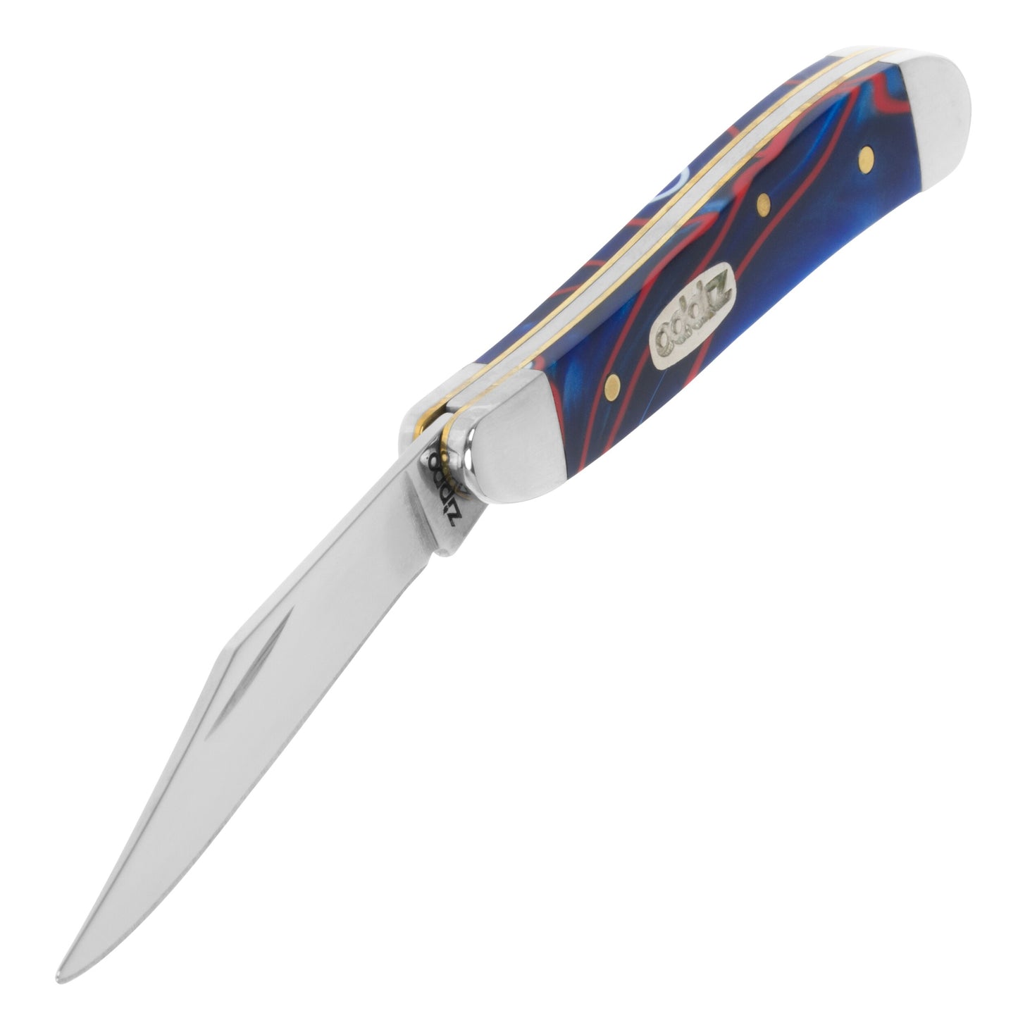 Nóż składany Zippo Peanut - Red/White/Blue Kirinite
