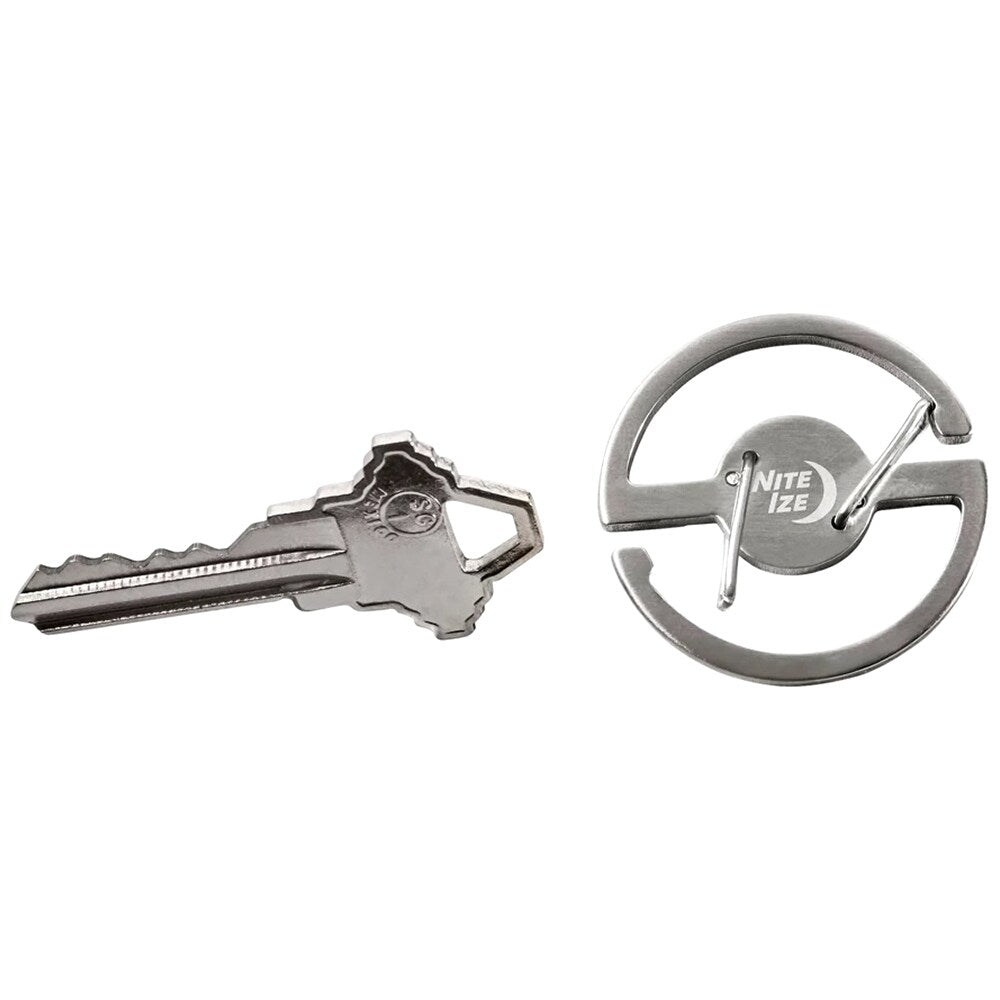 Karabińczyk Nite Ize Medallion Key Carabiner - Silver