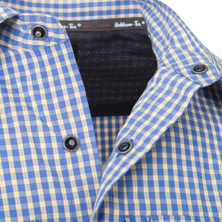 Koszula Helikon Covert Concealed Carry Short Sleeve - Royal Blue Checkered