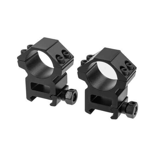 Montaż UTG 2-częściowy wysoki Profile Scope Hex Thumb Nut Picatinny 1"