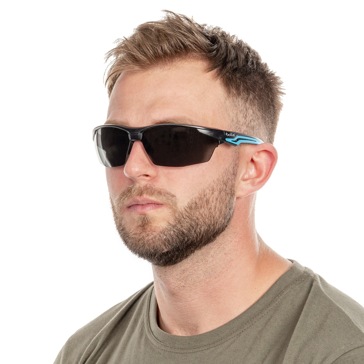 Okulary taktyczne Bolle Tryon - Smoke Polarized