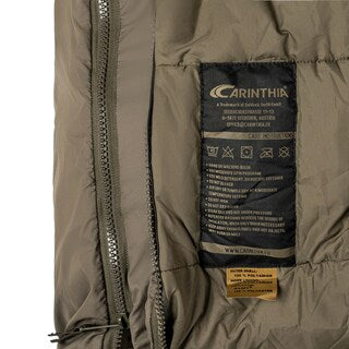 Śpiwór Carinthia Tropen Medium Olive - Lewy