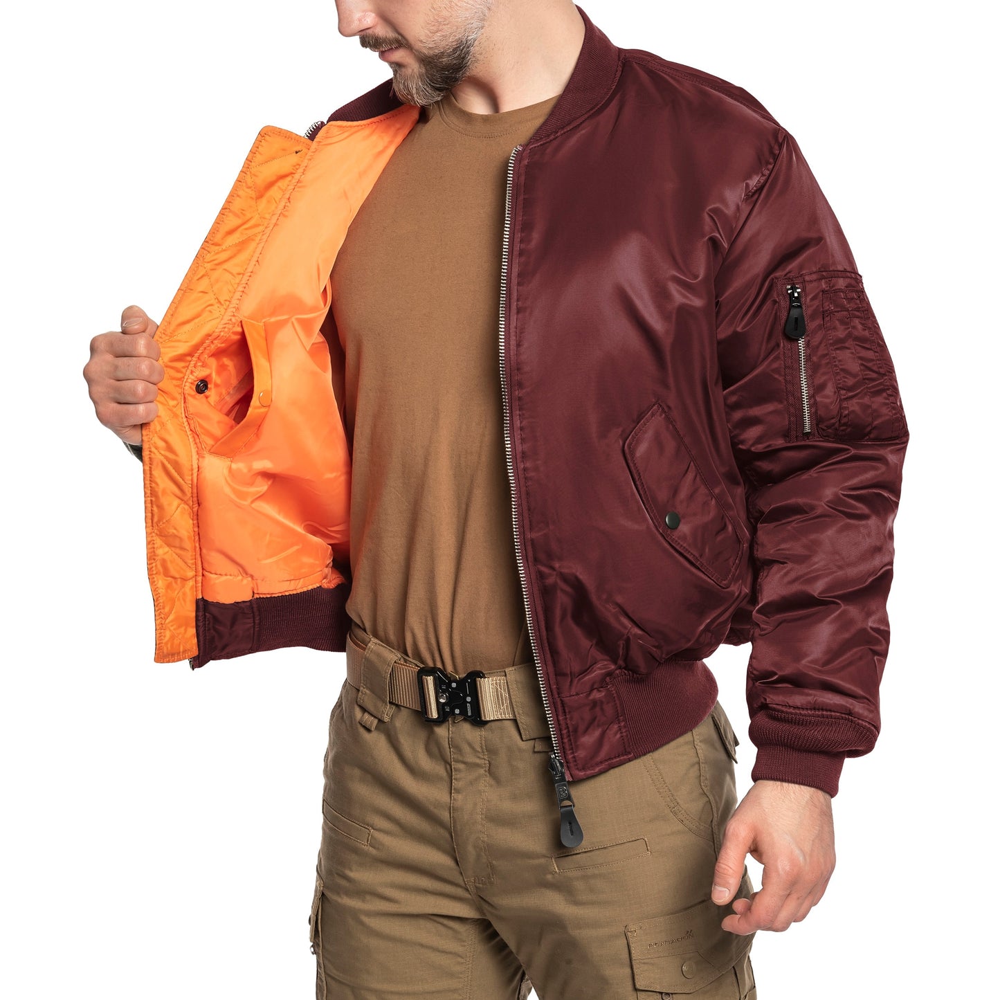 Kurtka Brandit MA1 - Burgundy