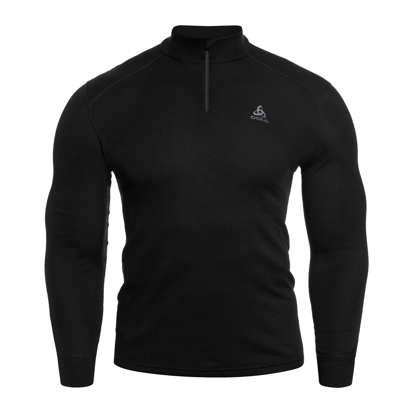 Koszulka termoaktywna Odlo Active Warm Base Layer Half-Zip - Black
