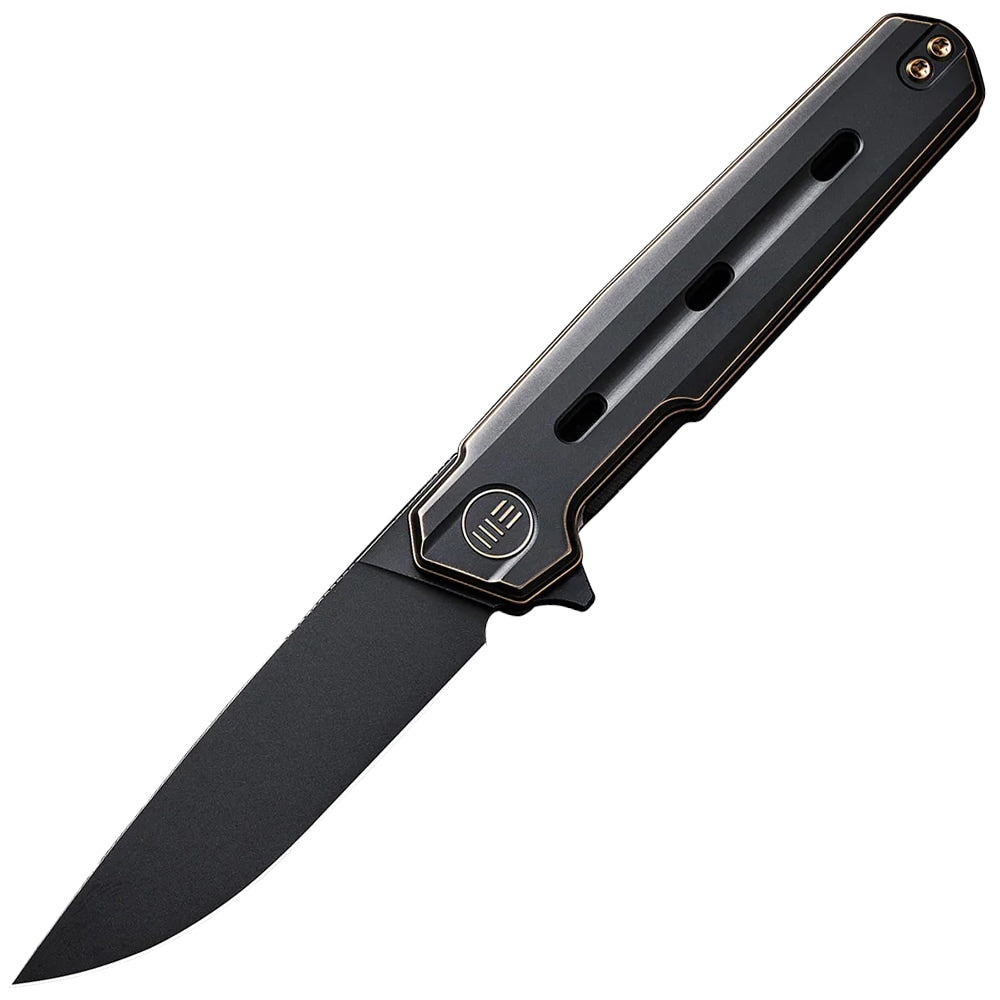 Nóż składany We Knife Navo - Bronze/Black