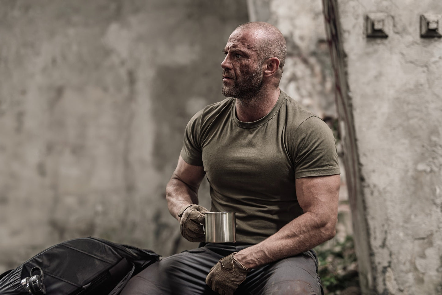 Koszulka T-shirt Helikon - Olive Green
