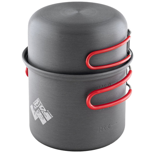 Menażka aluminiowa Alpinus Valdes - Szara