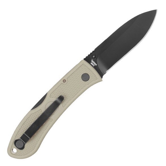 Nóż składany Ka-Bar Dozier Folding Hunter Coyote Brown 4062CB