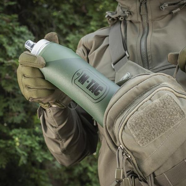 Butelka M-Tac Softflask 600 ml - Olive