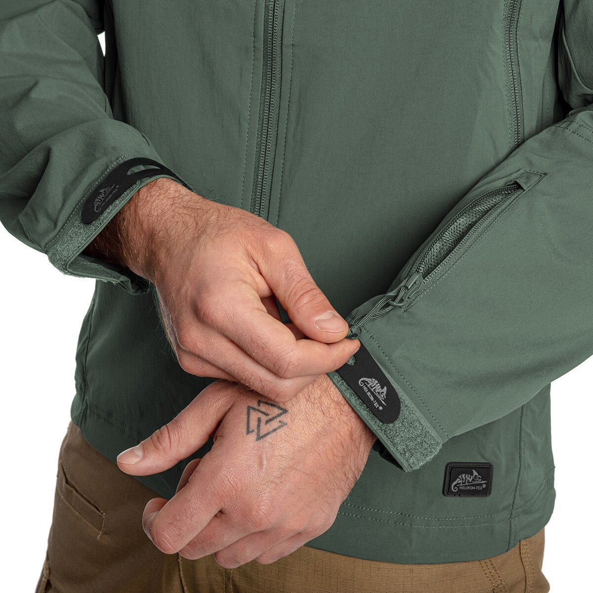 Kurtka Helikon Trooper StormStretch Softshell - Alpha Green