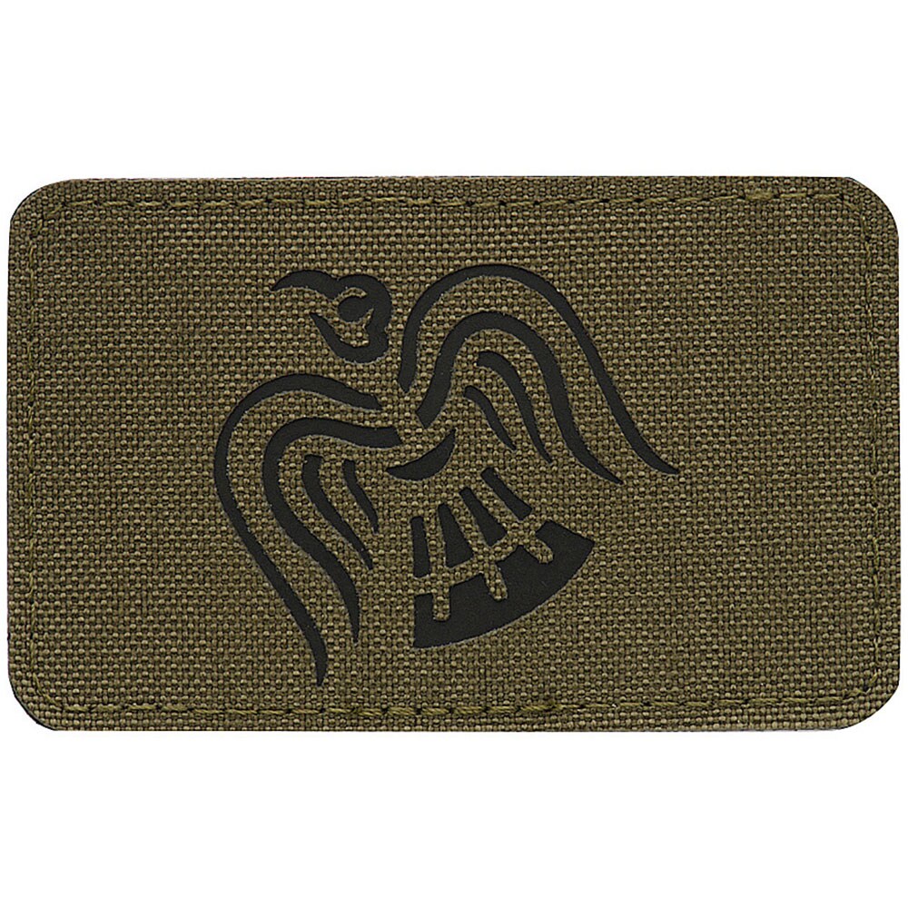 Naszywka M-Tac Sztandar Kruk Laser Cut - Ranger Green/Black
