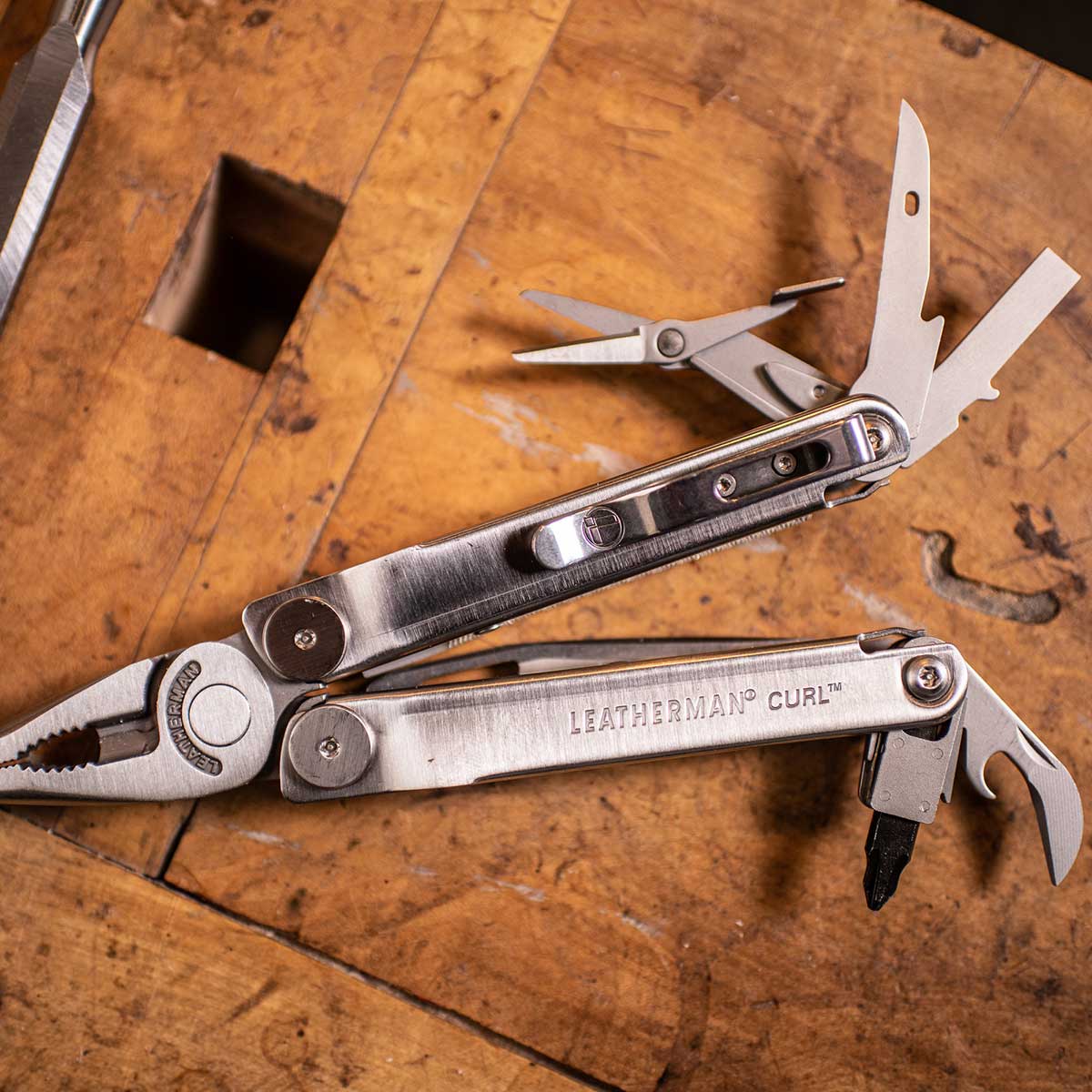Multitool Leatherman Curl z kaburą
