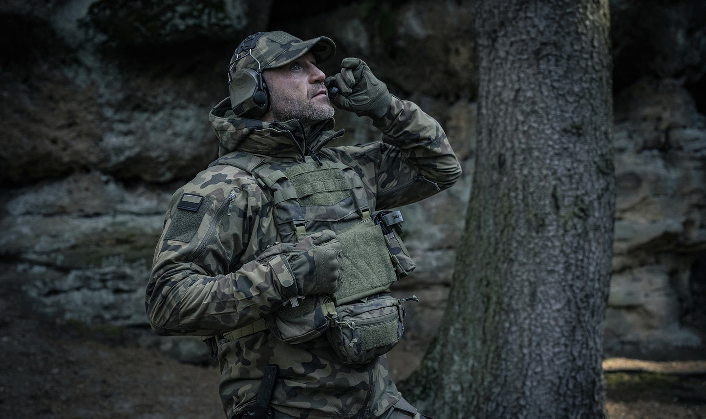 Rękawice taktyczne Texar Combat - wz.93 Pantera PL Woodland