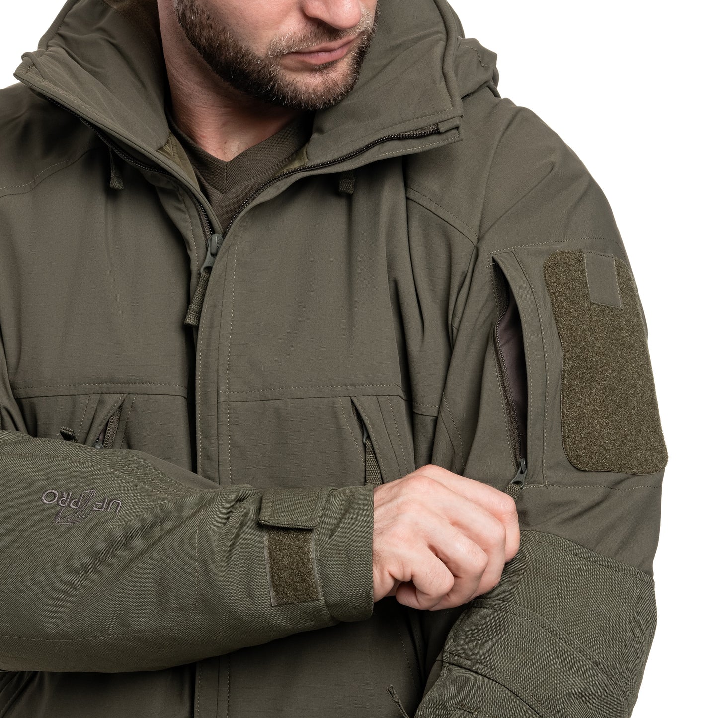 Kurtka UF PRO Delta OL 4.0 Tactical Winter Jacket - Brown Grey