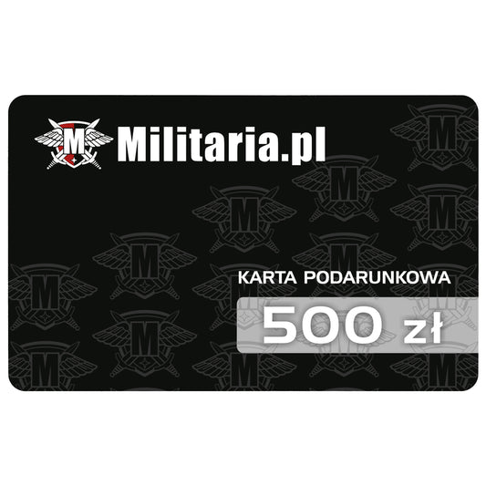 Karta podarunkowa Militaria.pl 500 zł