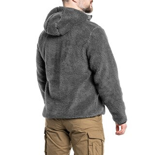 Polar Brandit Teddyfleece Worker Pullover - Anthracite