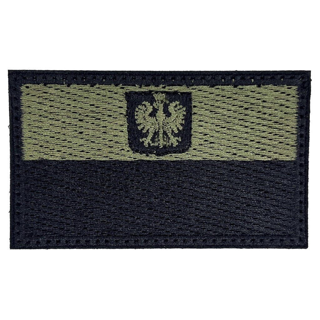 Emblemat Flaga Godło - Gaszony