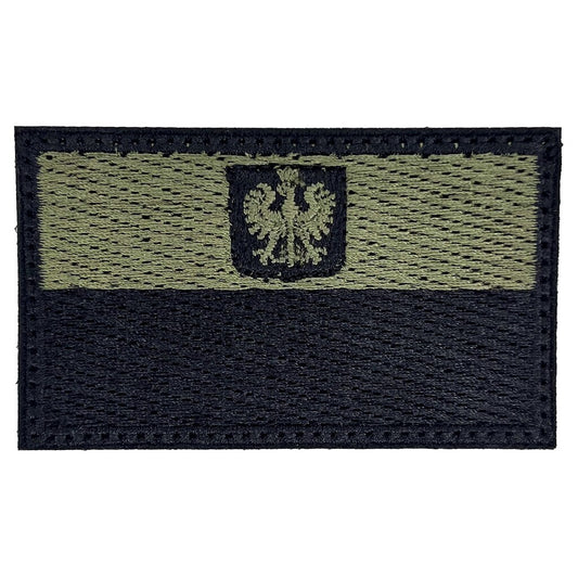 Emblemat Flaga Godło - Gaszony