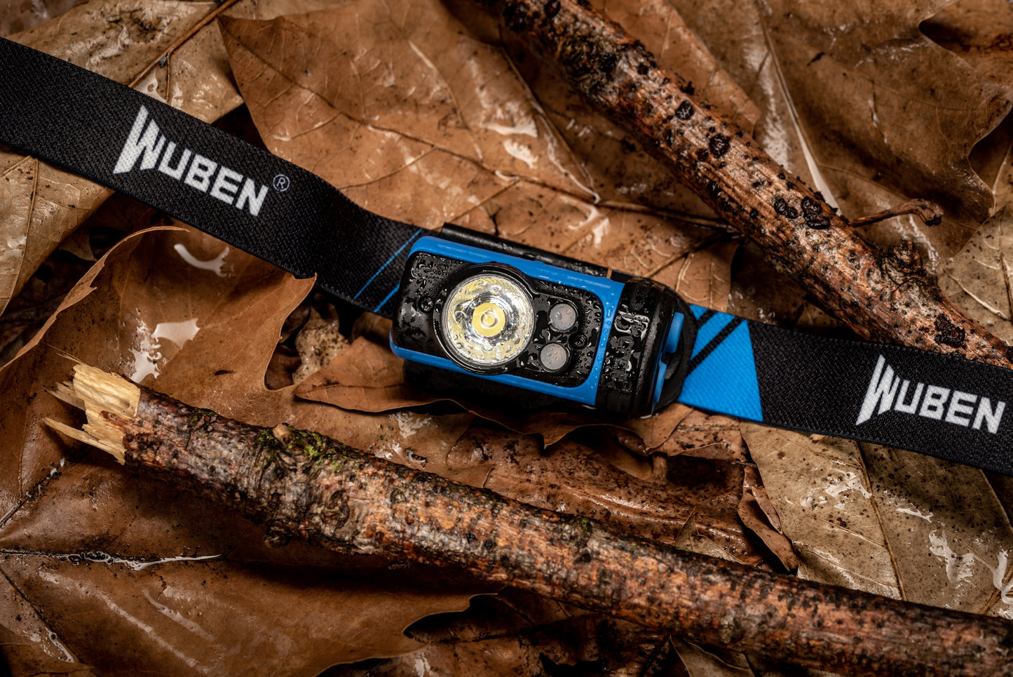 Latarka czołowa Wuben H3 Blue - 120 lumenów