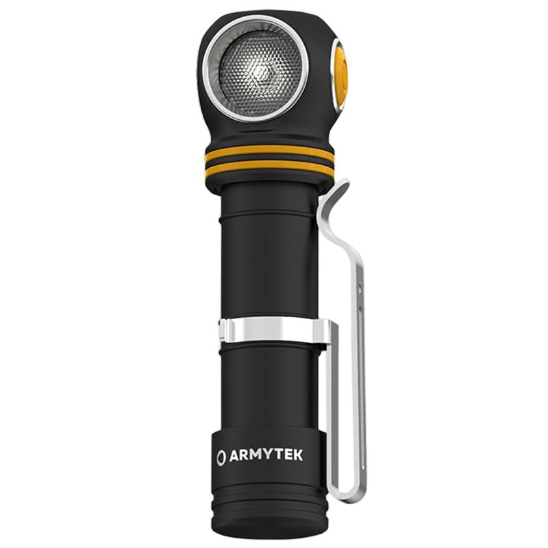 Latarka czołowa i kątowa Armytek Elf C2 USB-C Warm 4w1 - 1023 lumenów