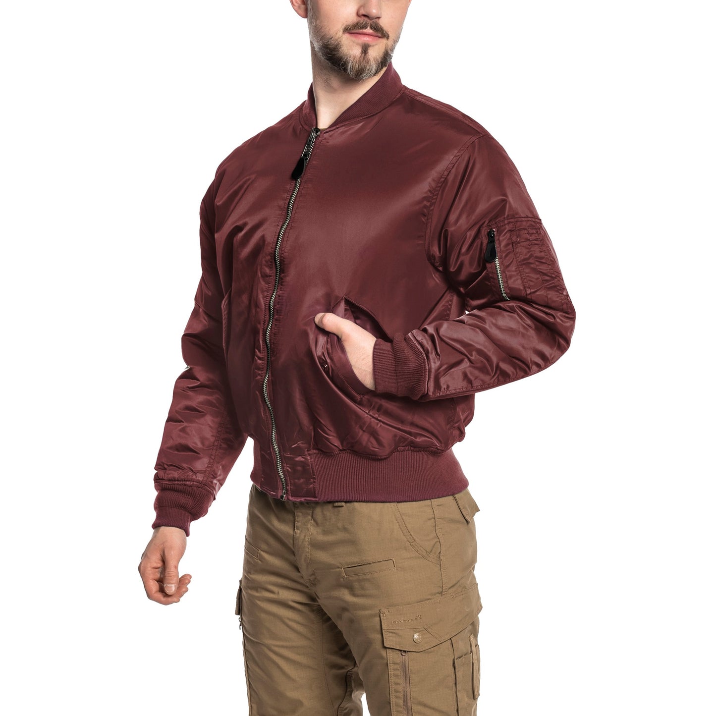 Kurtka Brandit MA1 - Burgundy