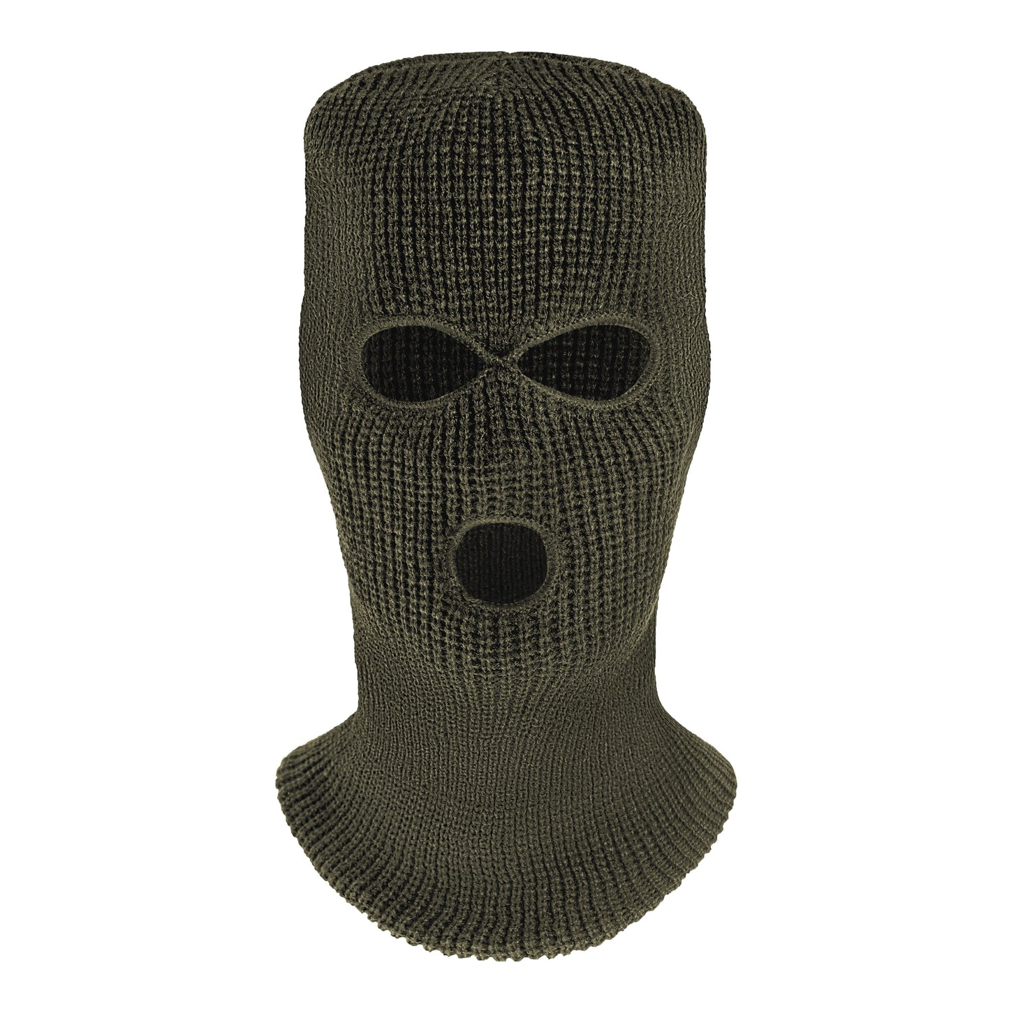 Kominiarka Mil-Tec zimowa z 3 otworami - Olive