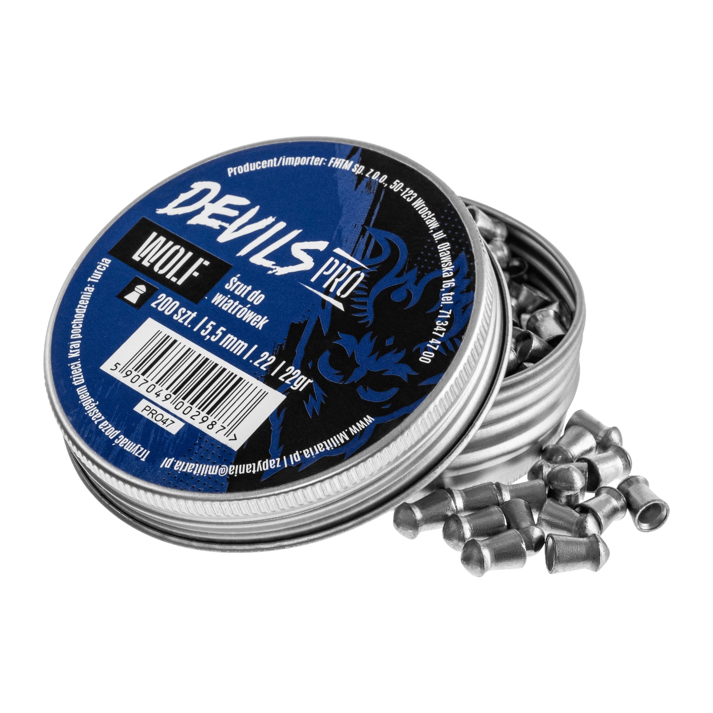 Śrut Devils Pro Wolf 5,5 mm 200 szt.