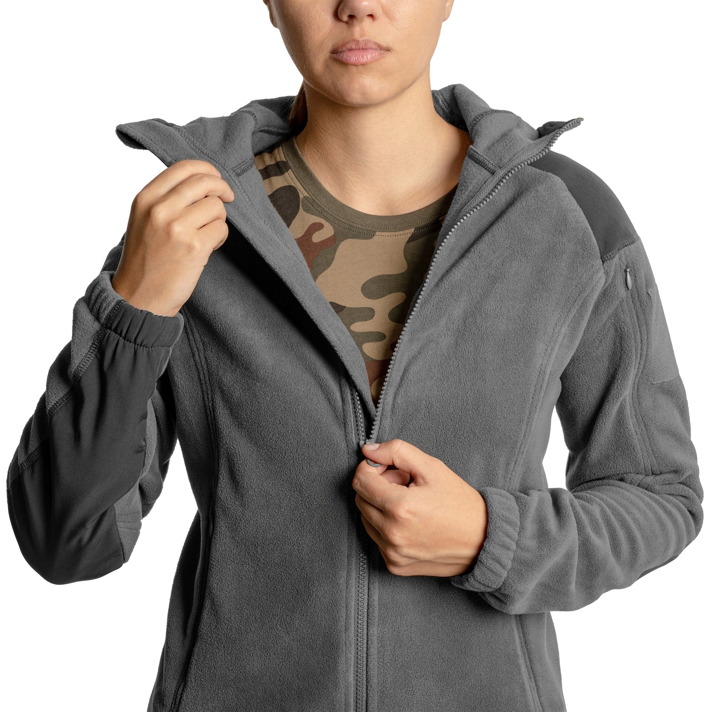 Polar damski Helikon Cumulus Heavy Fleece - Shadow Grey