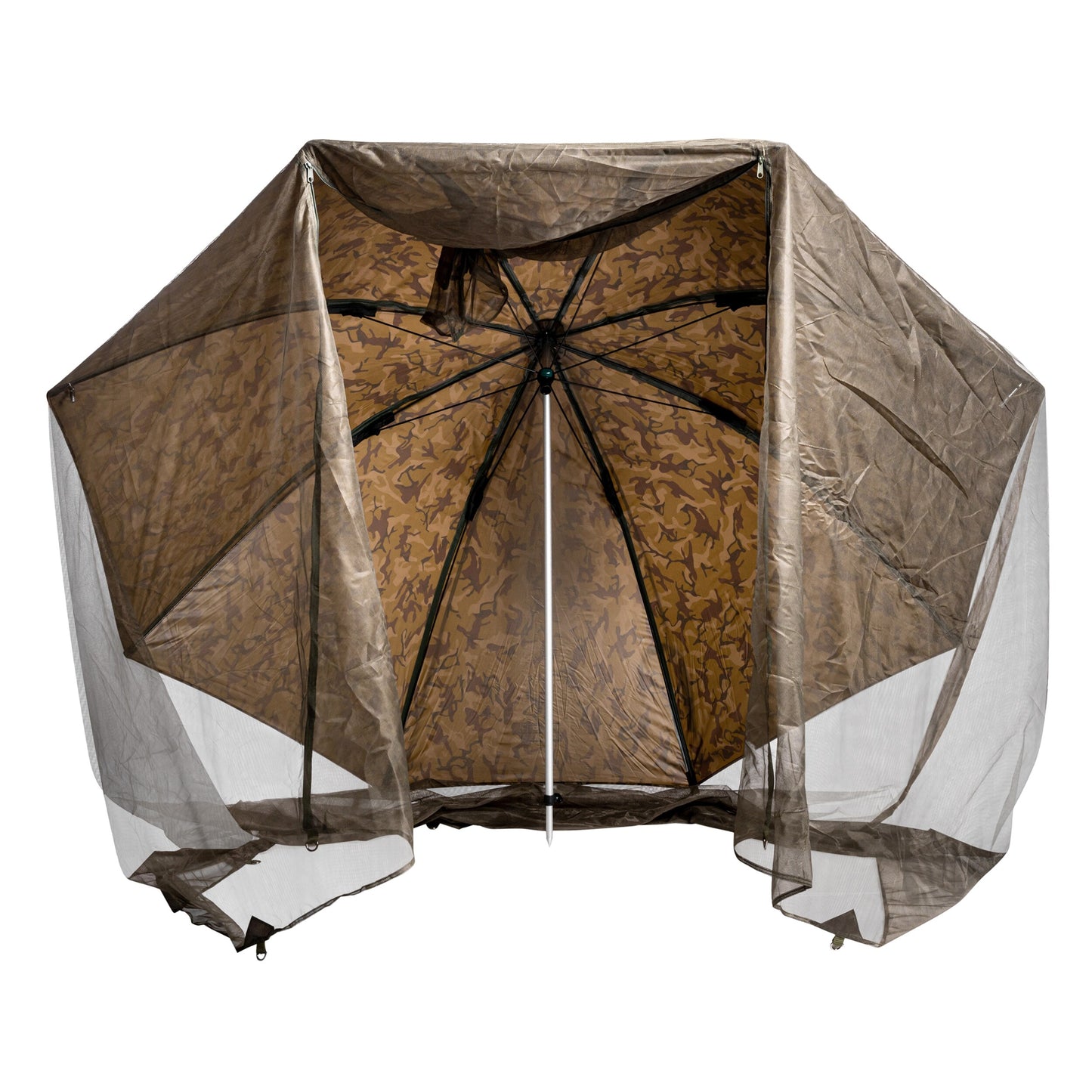 Moskitiera Fox Outdoor Mozzy Mesh do parasola Brolly 60" - Khaki