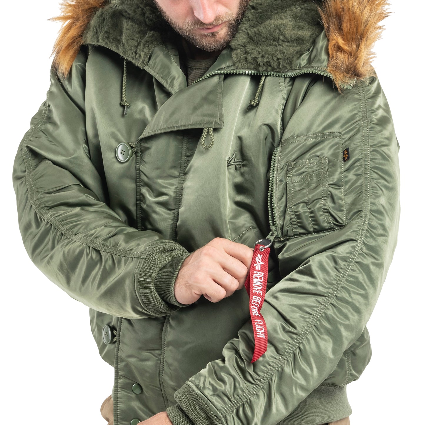 Kurtka Alpha Industries N2B - Sage Green