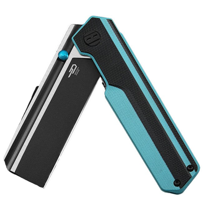 Nóż składany Bestech Knives Tardis - Two-Tone/Black Sky Blue