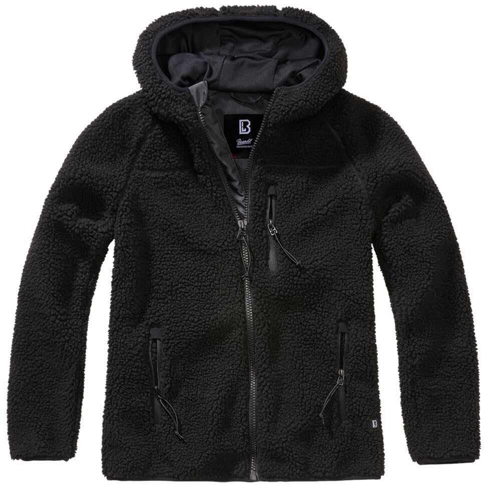 Kurtka damska Brandit Teddyfleece Jacket - Black