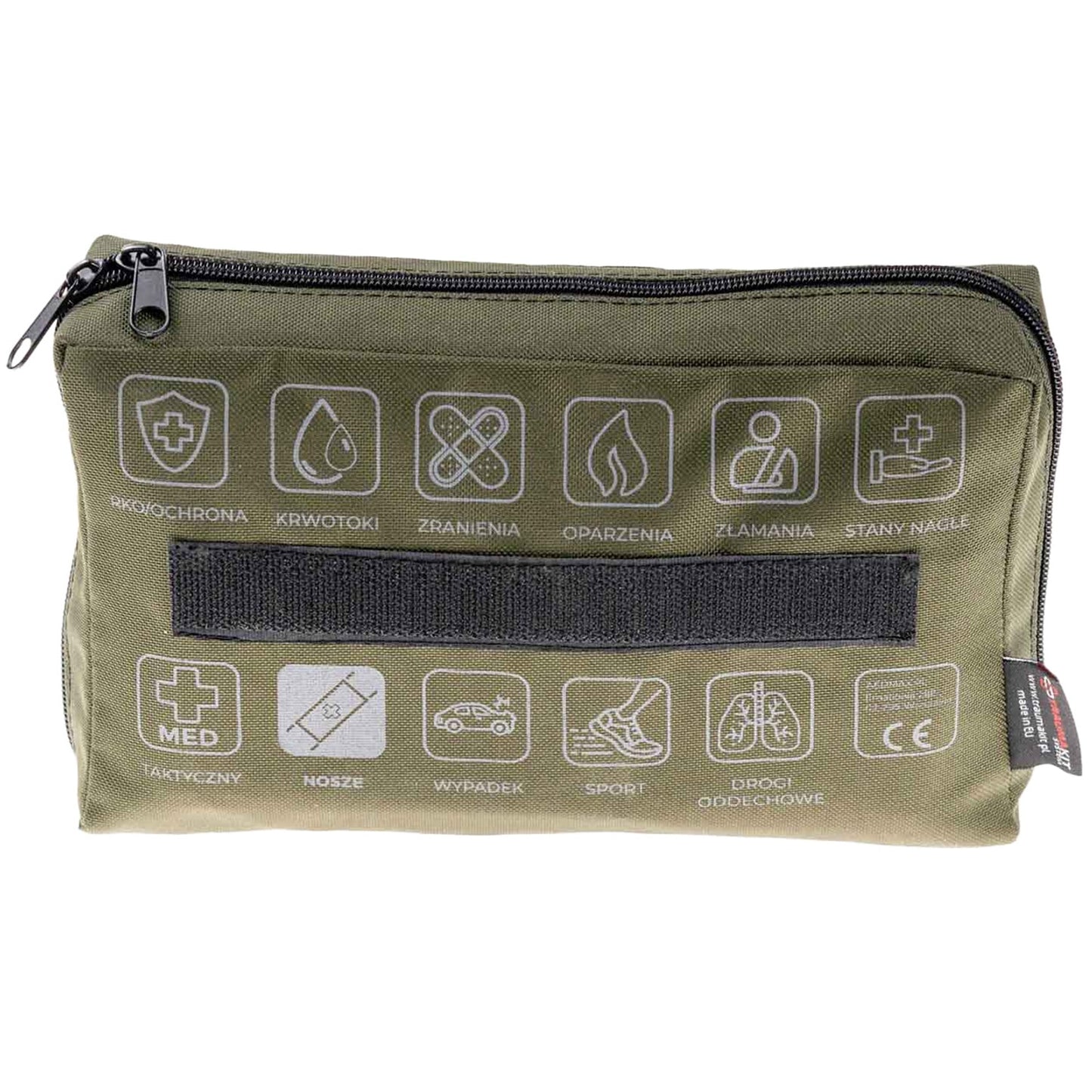 Apteczka modułowa AedMax Trauma Kit Nosze - Zielona