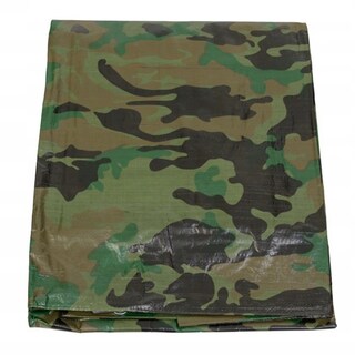 Płachta biwakowa Mil-Tec 1,9x3 m - Woodland