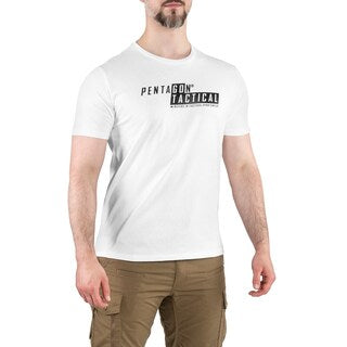 Koszulka T-Shirt Pentagon Ageron "Go Tactical" - White