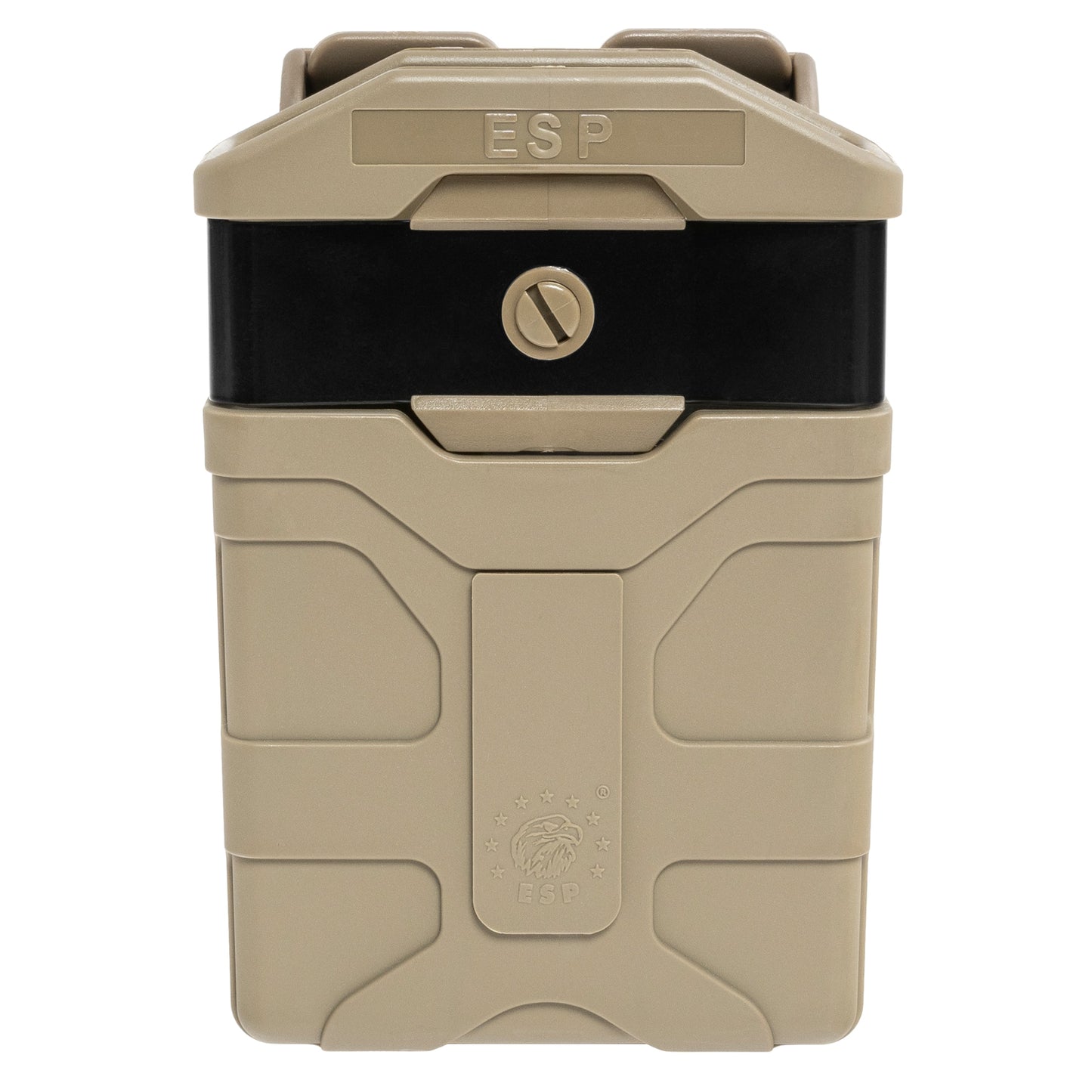 Ładownica obrotowa ESP z montażem UBC-07 na magazynek AR-15 MOLLE - Khaki
