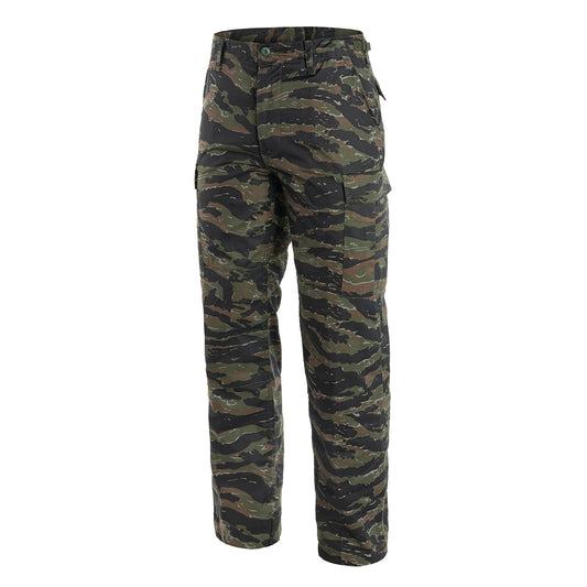 Spodnie wojskowe Mil-Tec wzmacniane BDU Tiger Stripe