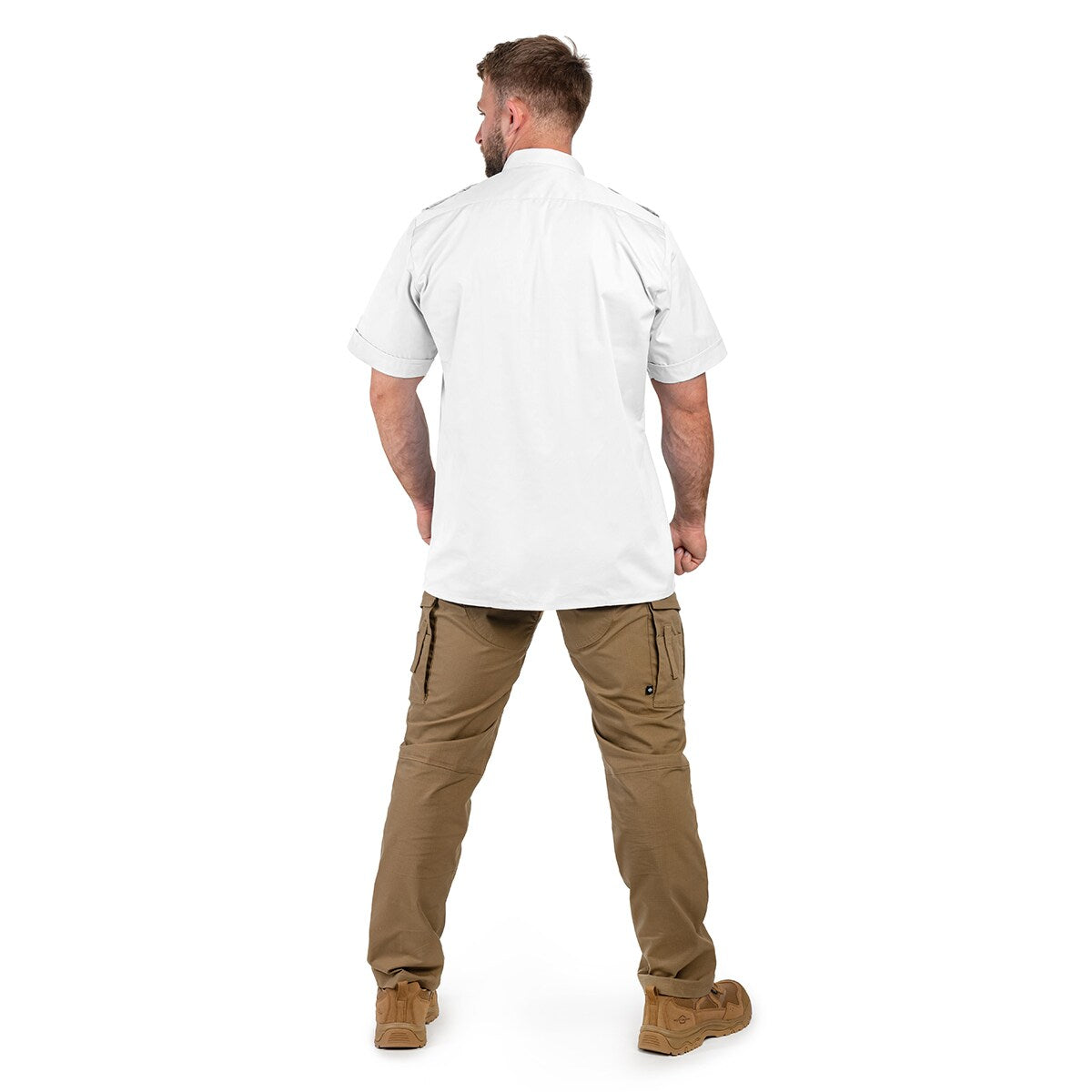 Koszula Mil-Tec Service Short Sleeve Shirt - White