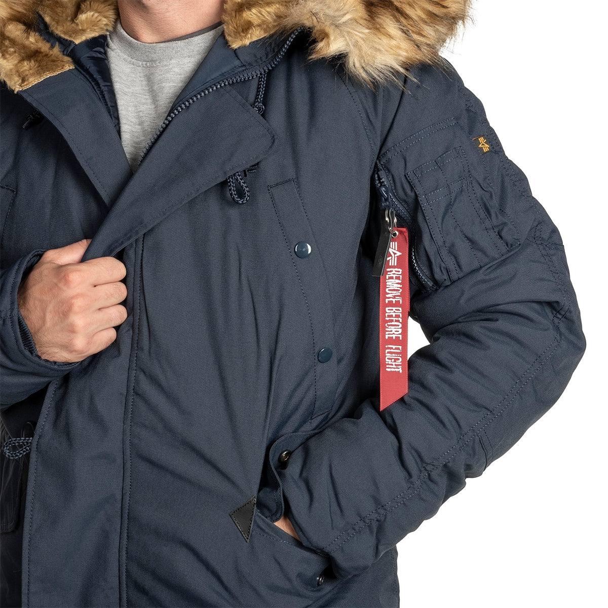 Kurtka Alpha Industries Explorer - Replica Blue
