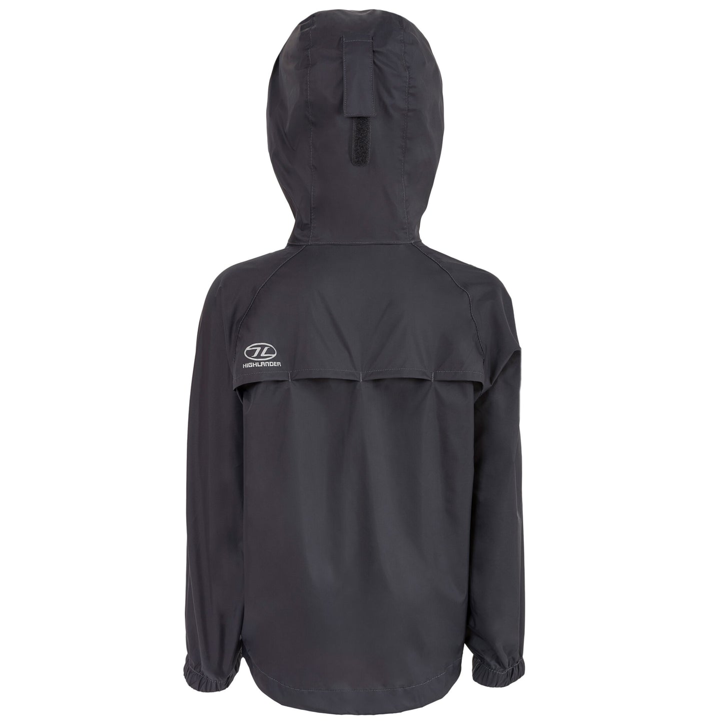 Kurtka dziecięca Highlander Outdoor Stow & Go Waterproof - Charcoal