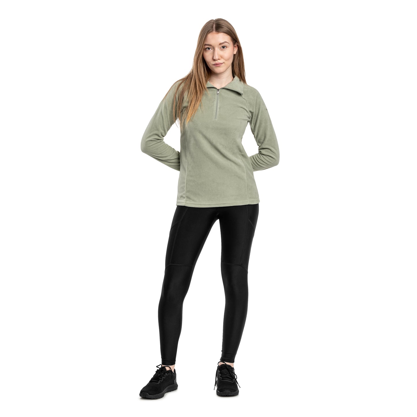 Polar damski Columbia Glacial IV Half Zip - Safari