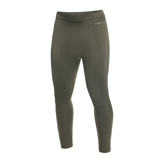 Legginsy termoaktywne męskie Mil-Tec - Olive