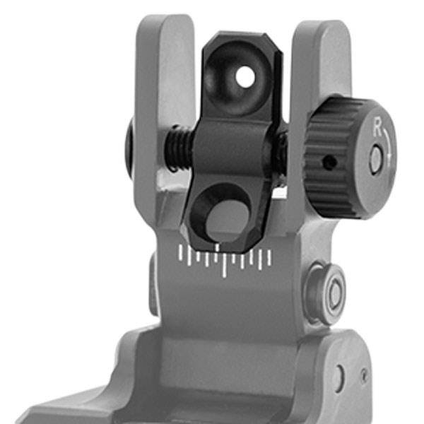 Składana kątowa szczerbinka UTG Accu-Sync MT-945 - Black