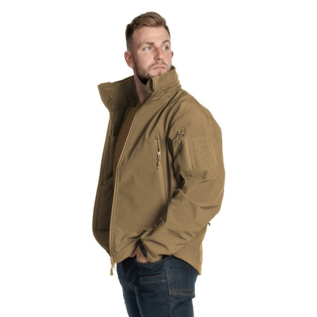 Kurtka Helikon Gunfighter Softshell Shark Skin Windblocker - Coyote