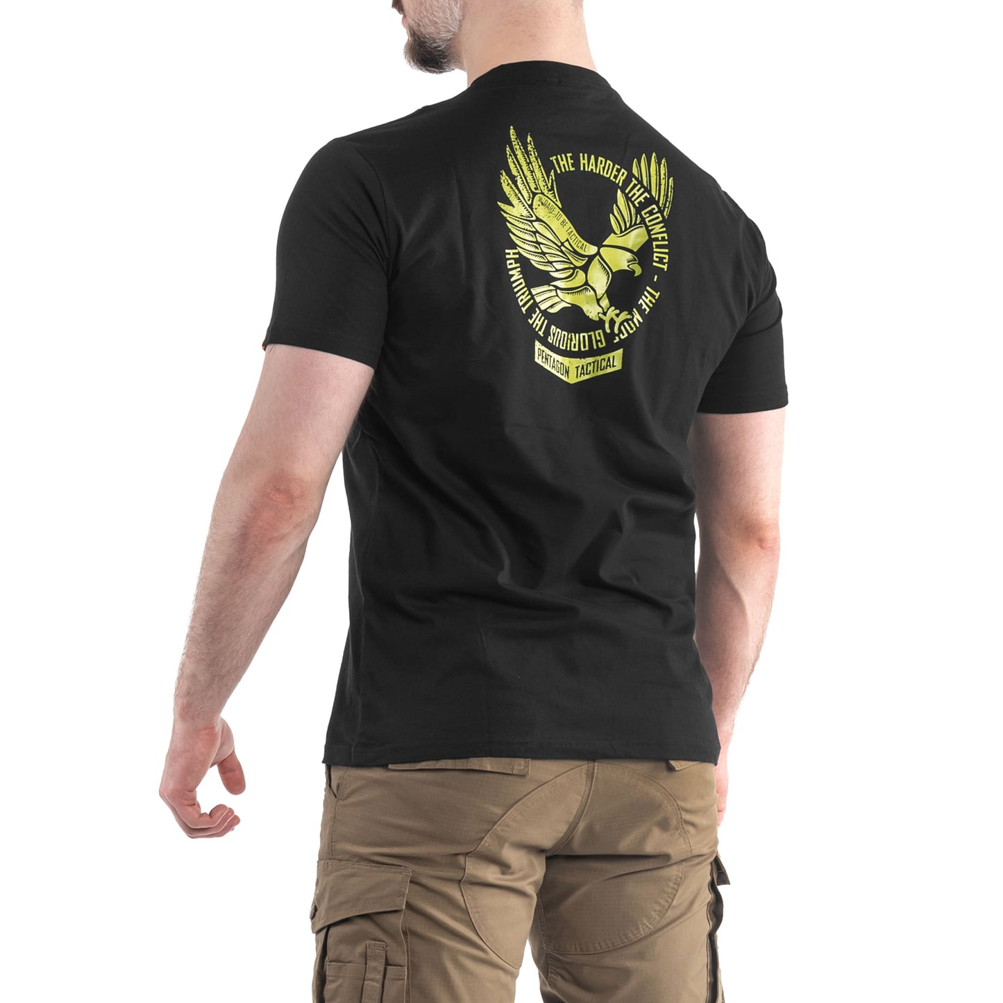 Koszulka T-Shirt Pentagon Ageron "Eagle" - Black