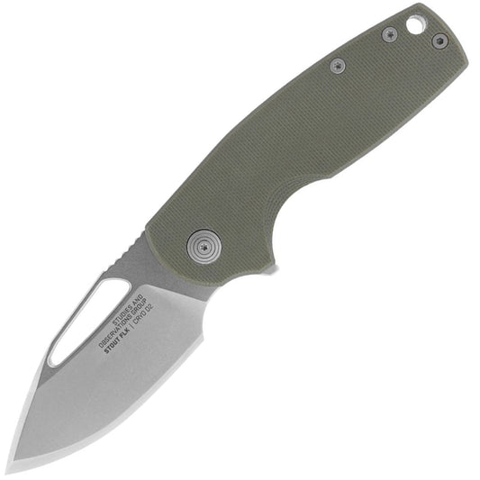 Nóż składany SOG Stout FLK - Olive Drab