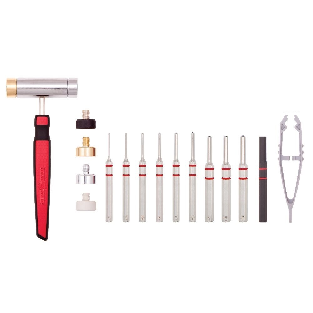 Zestaw wybijaków z młotkiem Real Avid Accu-Punch Hammer Roll Pin Punch Set