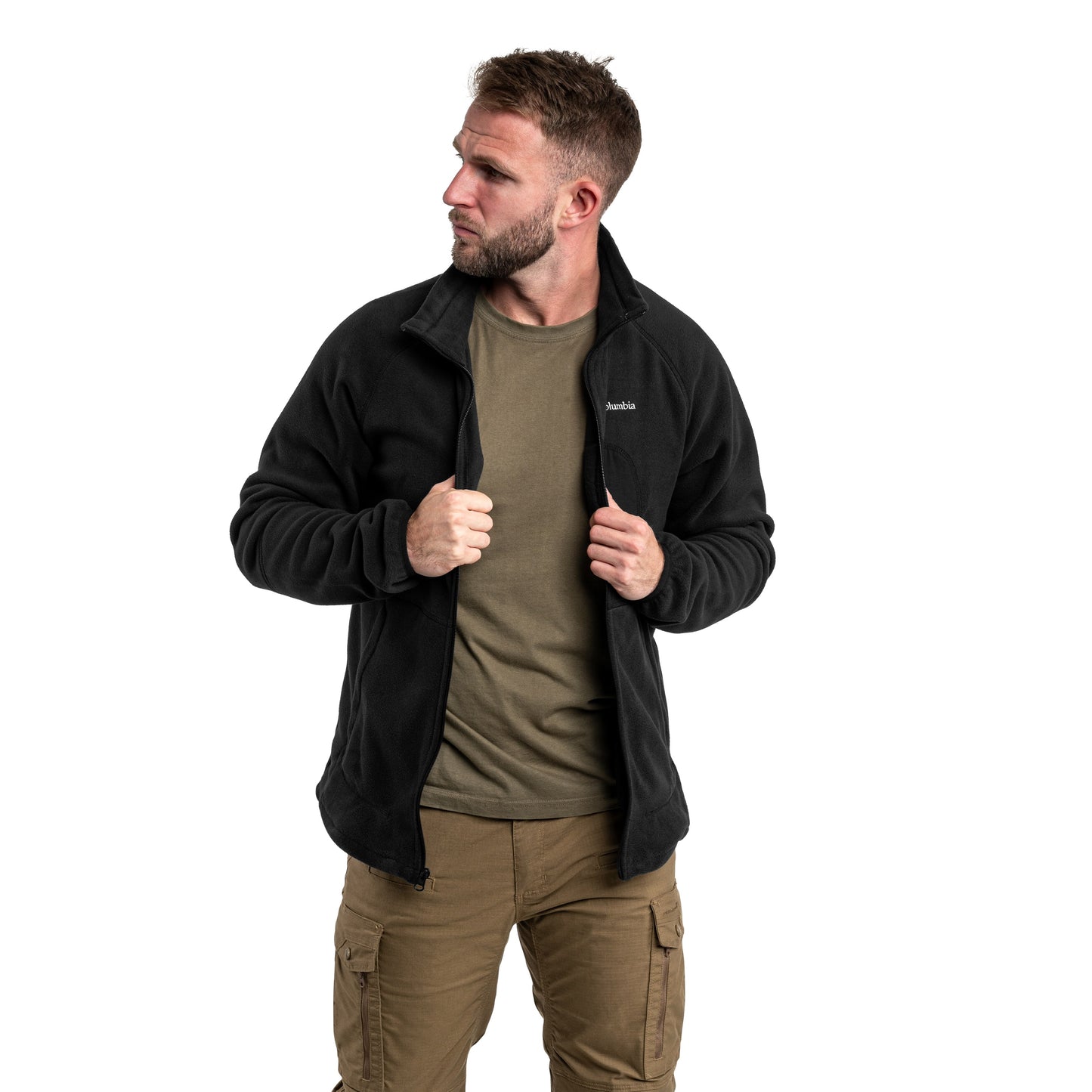 Polar Columbia Rapid Expedition II Full Zip Fleece - Black