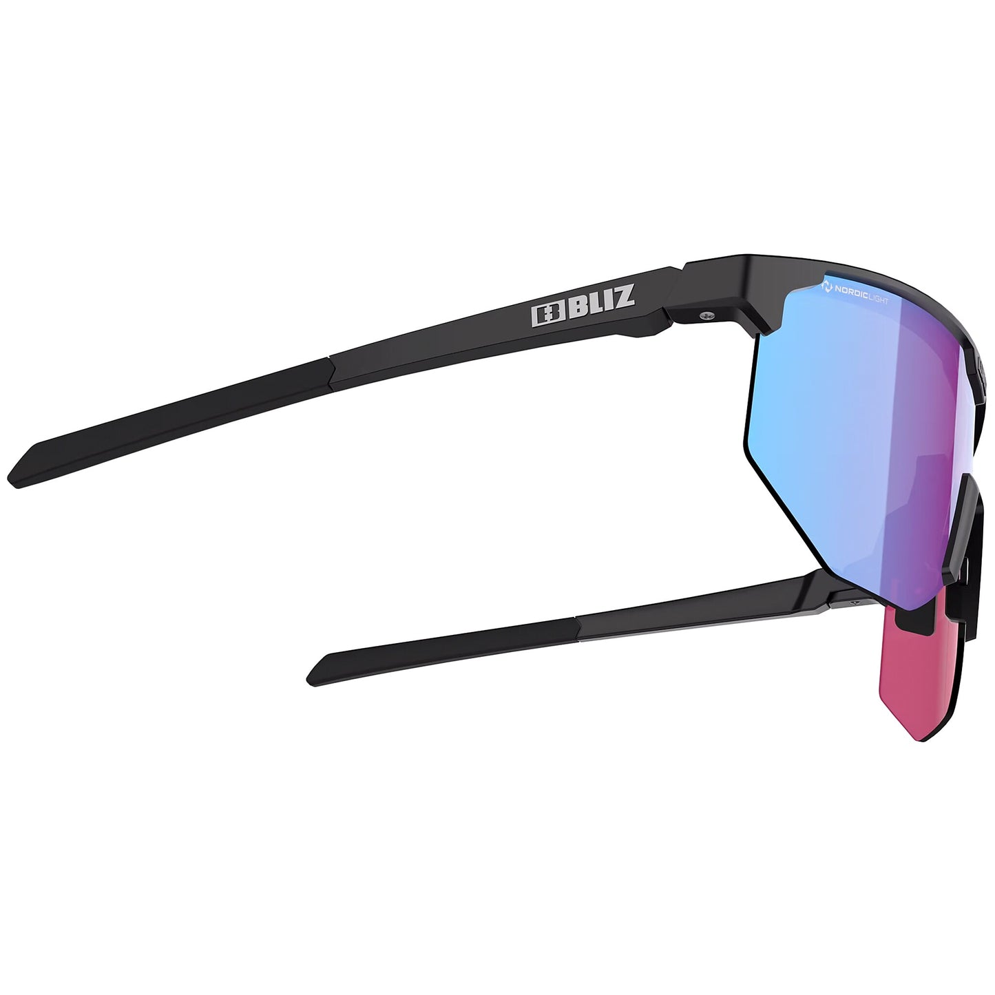 Okulary przeciwsłoneczne Bliz Hero Small - Matt Black/Rose Violet Blue